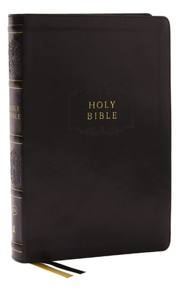 Libro Kjv Holy Bible, Center-column Reference Bible, Leat...