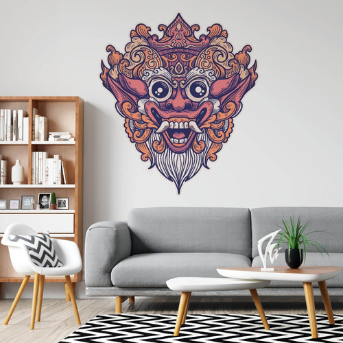 Vinilo Decorativo Tov Máscara Bali X L