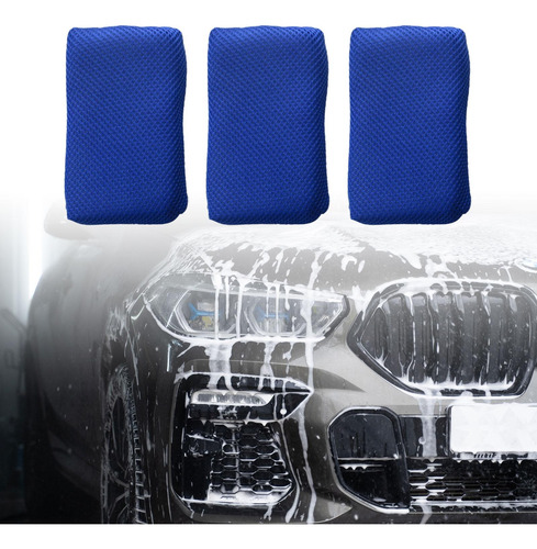 3 Esponjas De Coche Para Herramientas De Detalle, Esponja