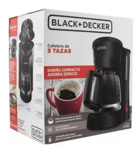 Cafetera Black&decker 5 Tazas