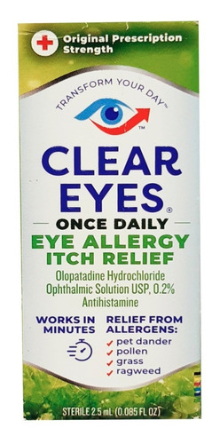 Clear Eyes Allergy Itch Relief 2.5ml