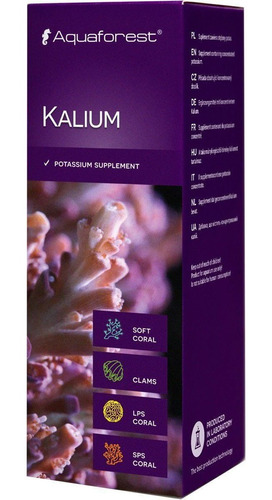 Aquaforest Kalium - Suplemento De Potássio - 50ml