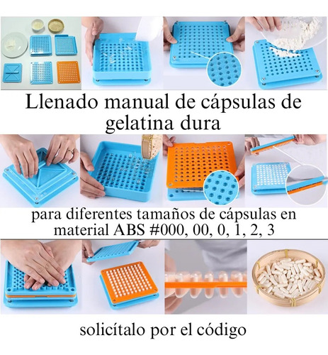 Encapsuladora Manual #0 De 200 Cápsulas