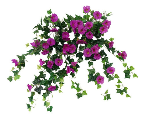 Pulunto, 2 Unidades, Flores Artificiales Para Balcón, Simula