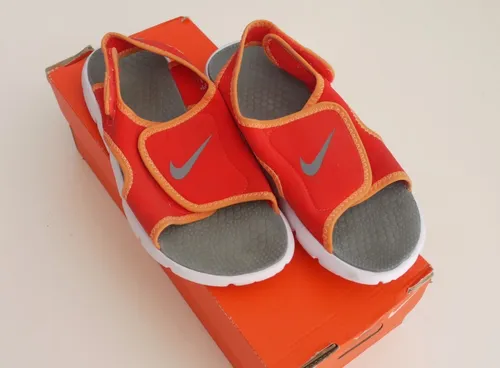Ojotas nike naranjas sale