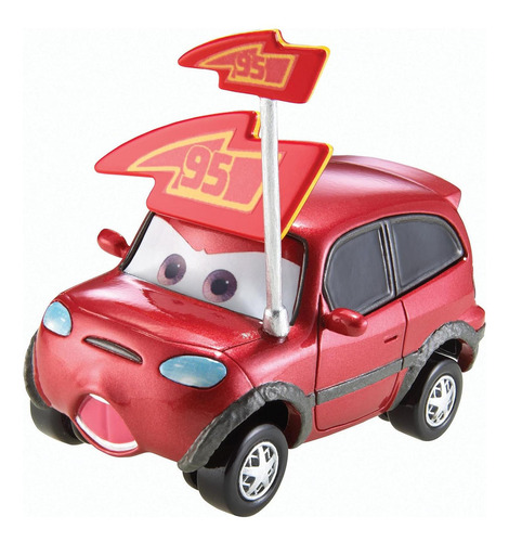 Vehículo Diecast Mattel Cars #8 16.5x4.1x14 Cm