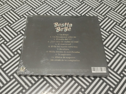 Bestia Bebe - Gracias Por Nada - Cd Cerrado Estándar (Usado)