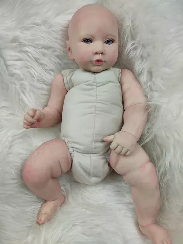 Bebê reborn realista modelo Piper - Ateliê da Gil Bebês Reborns