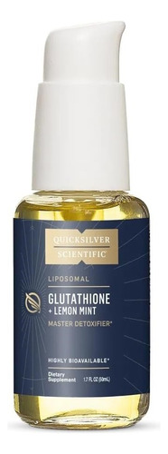 Quicksilver Scientific Liposomal Glutathione Glutatión 50ml