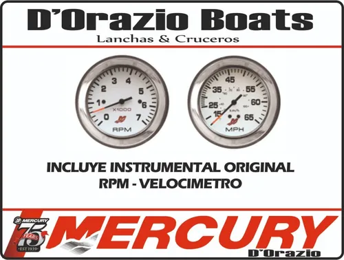Motor Fuera De Borda Mercury 60 Hp 4 Tiempos Ct Full Dorazio