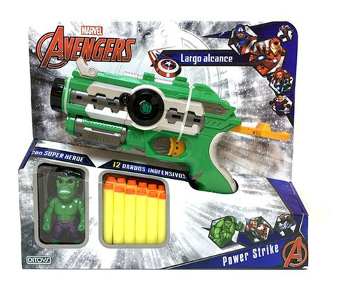 Lanzadardos Avengers Figura Hulk (8827)