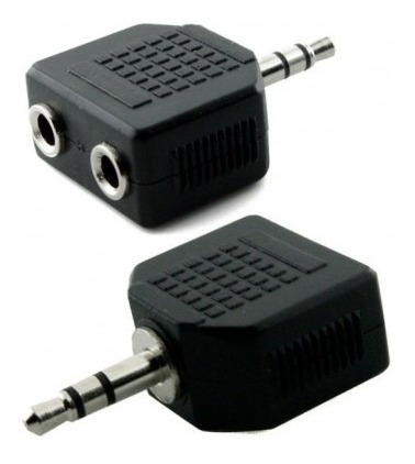 Conector Adaptador Convertidor Mini Jack 3.5mm A 2 3.5mm X7