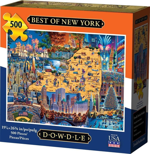 Dowdle Jigsaw Puzzle - Lo Mejor De Nueva York - 500 Piezas