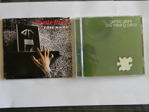 Cd Gentle Giant, Missing Piece Y Free Hands (Usado)