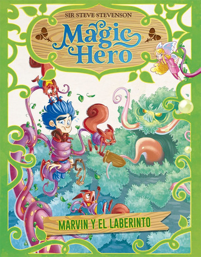 Magic Hero 5. Marvin Y El Laberinto, De Stevenson, Sir Steve. Editorial La Galera, Sau, Tapa Blanda En Español