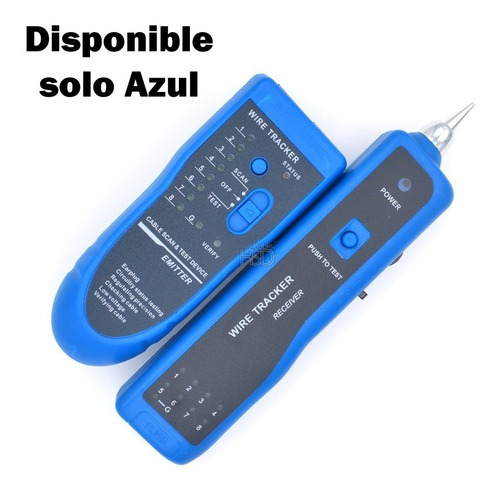 Imagen 5 de 10 de Generador De Tono Chicharra Lan Tester Rj11 Rj45 Jw-360