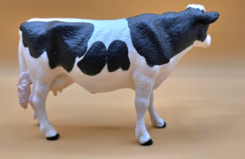 Figura Vaca Frison 10juguete Plástico Regalo Colección Niño
