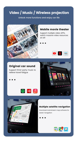 Carplay Ai Box Android 11 Carplay Sem Fio Android Auto