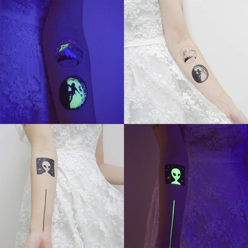 Oottati 15 Folhas De Adesivos De Tatuagem Temporária Que Bri