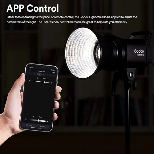 Godox Sl60 Sl60iid 70w Led Video Light, Cri96 + Tlci97 + 560