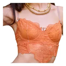 Comprar Corset- Corseleta Con Arco De Encaje Jesús Fernández