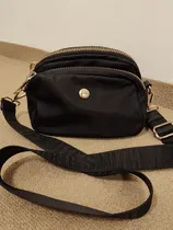 Comprar Cartera Bandolera Jackie Smith Dear Crossbody Negro Negro Liso Oro Negro