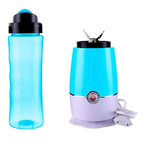 Imagen 6 de 9 de Juguera Batidora Licuadora Personal Portatil 2 Vasos Colores