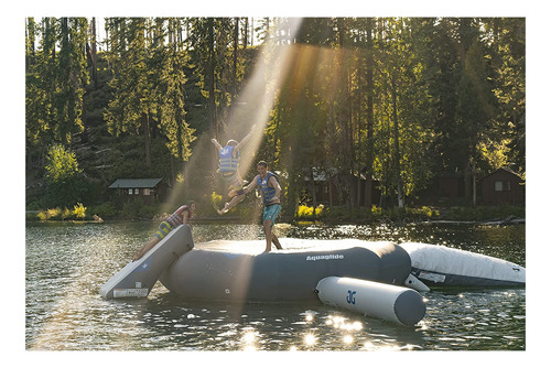 Aquaglide Ricochet Bouncer 16.0 Trampolín Inflable Con Cubie