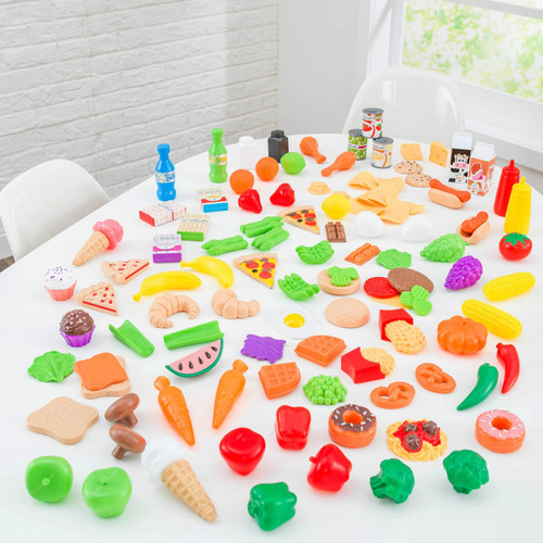Kidkraft Juego De Comida De Lujo De 115 Piezas Para Juegos D