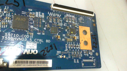 Tarjeta T-con Vizio 55t10-c0d E550i-b2 T550hvn03.5 Ctrl Bd (Usado)