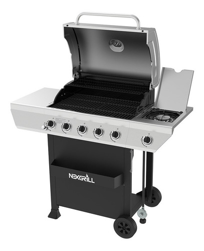 Parrillero Barbacoa A Gas Nexgrill 5 Quemadores Acero Inox