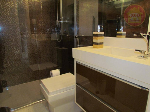 Apartamento Com 3 Dormitórios À Venda, 149 M² Por R$ 1.290.000 - Canto Do Forte - Praia Grande/sp - Ap5549