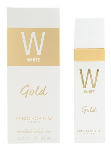 Perfume White Gold Dama De Carlo Corinto Edt 100ml Original