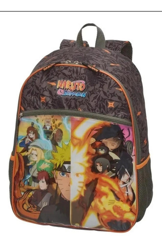 Mochila Naruto Dattebayo Costas E Lancheira