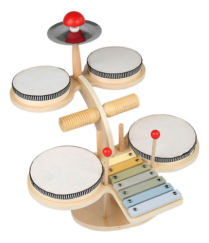 Juego De Batería De Xilófono, 4 Pads De Batería