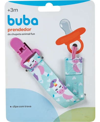 Prendedor De Chupeta De Unicórnio Divertido Com Animais,