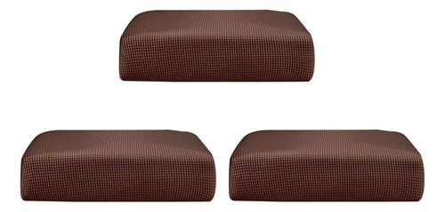 3 Piezas De Sofá Elástico Asiento Futón Banco Cojín
