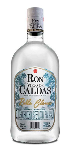 Ron Caldas Roble Blanco 750ml - mL a $53