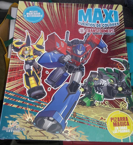 Maxicuentos Transformers