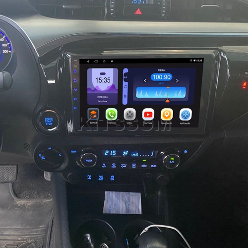 Central Multimídia Toyota Hilux Android 9