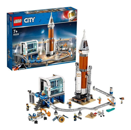 Juego De Ensamblado Lego, Lanzamiento De Cohete, 837 Piezas