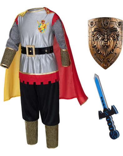 Disfraz De Renacimiento Romano Medieval Para Niños Elibelle 