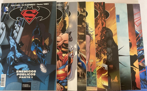 Comic Dc: Batman Superman - Colección Completa, 10 Tomos. Editorial Unlimited