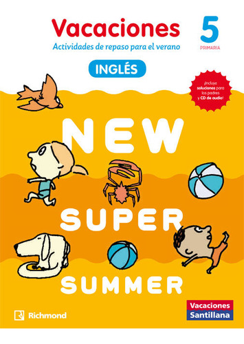 Libro New Super Summer Sb 5 + Audio 5