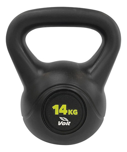 Pesa Rusa De 14 Kg Kettebell Crossfit Marca Voit As 21 Color Negro