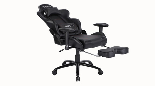 Imagen 1 de 10 de Silla Gamer Oficina Masajeador Lumbar Hanko Modo Descanso