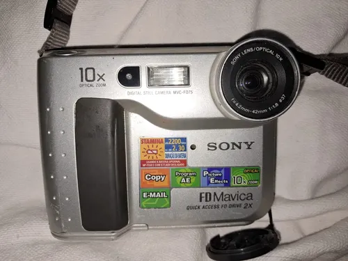 Máquina Fotográfica Sony Digital Mavica Defeito N Funciona