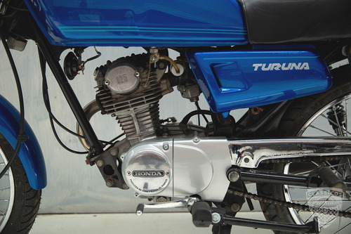 Honda Turuna 125 - 1981 81 - Apta Para Placa Preta