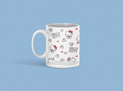 Taza De Cerámica Hello Kitty 320 Ml Hello Kitty