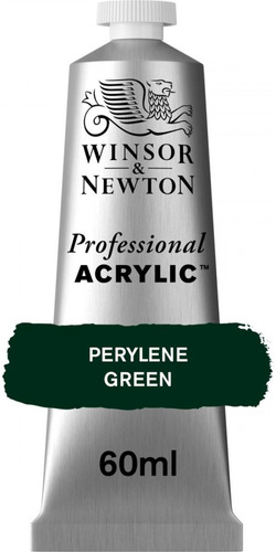 Tinta Acrílica Winsor & Newton Prof 60ml S4 Perylene Green